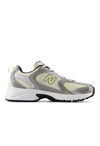 Tenis Deportivos New Balance Original 530 Gris/Amarillo New Balance