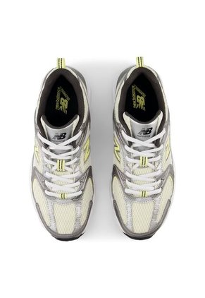 Tenis Deportivos New Balance Original 530 Gris/Amarillo