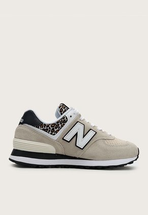 Tenis Lifestyle Gris-Negro-Blanco New Balance 574
