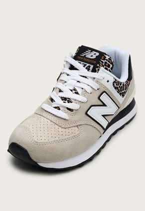 Tenis Lifestyle Gris-Negro-Blanco New Balance 574