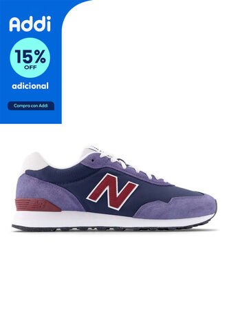 Tenis New Balance 515 Hombre-Azul/Blanco New Balance