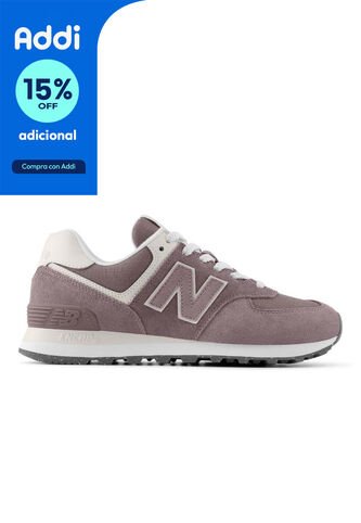 Tenis New Balance 574 Mujer-Vino Tinto New Balance