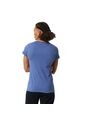 Camiseta New Balance Essentials Stacked Para Mujer-Celeste de New Balance