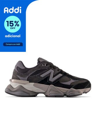 Tenis New Balance 9060 Hombre-Negro/Gris New Balance
