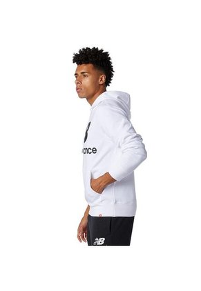 Hoodie New Balance Essentials Para Hombre-Blanco