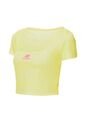 Camiseta New Balance Athletics Amplified Para Mujer-Blanco de New Balance
