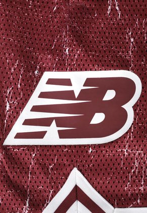 Pantaloneta Basketball new balance In-Game Printed 7" Rojo