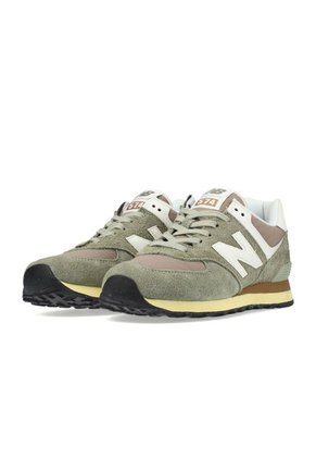 Tenis New Balance 574 Hombre-Verde