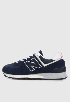 Tenis Lifestyle Azul-Blanco-Negro New Balance 574