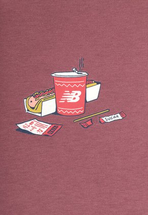 Camiseta new balance Spectator Vinotinto