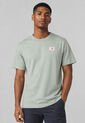 Camiseta new balance Woven Label Verde de New Balance