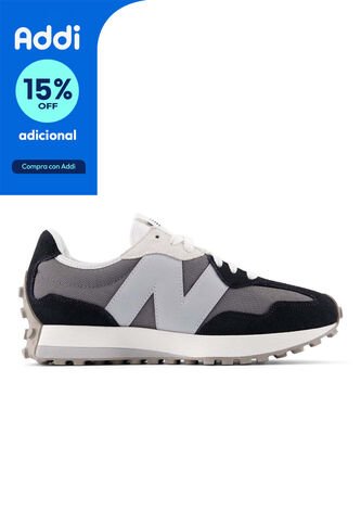 Tenis New Balance 327 Hombre-Gris/Blanco New Balance