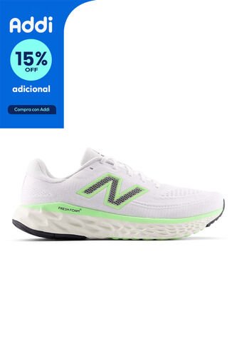 Tenis New Balance Evoz Hombre-Blanco/Verde New Balance