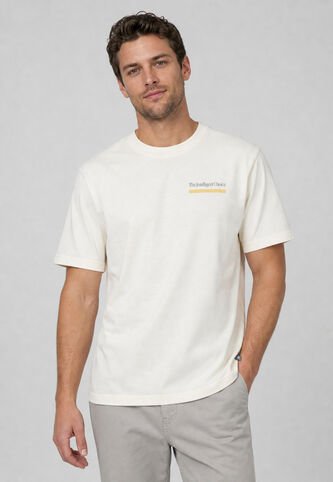Camiseta new balance Athletics Intelligent Choice Beige Claro New Balance