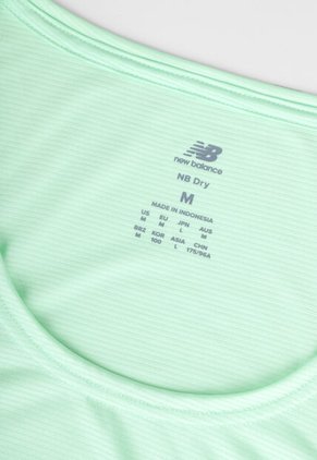 Esqueleto Training new balance Sport Essential Tank Verde Menta