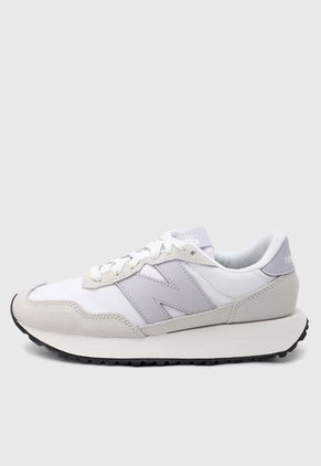 Tenis Lifestyle Marfil-Gris-Lila New Balance 237