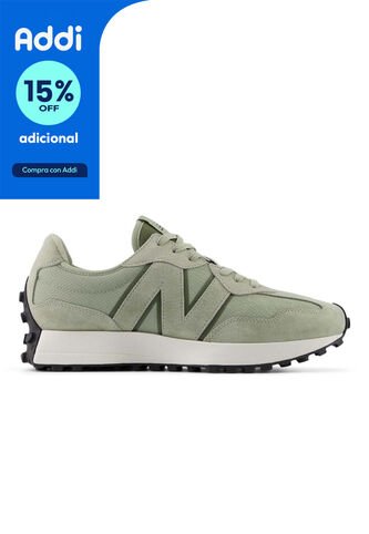 Tenis New Balance 327 Hombre-Verde New Balance