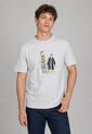 Camiseta new balance Athletics Never Age Gris Claro de New Balance