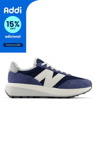 Tenis New Balance 370 Hombre-Azul New Balance
