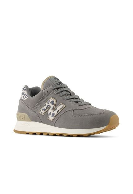 Tenis Deportivos New Balance Original 574 Gris Mujer