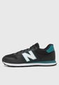Tenis Lifestyle Negro-Verde-Blanco New Balance 500 v2 de New Balance