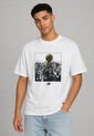 Camiseta new balance Hoops Championship Graphic Marfil de New Balance