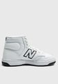 Tenis Lifestyle Blanco-Negro New Balance 480 Mid de New Balance