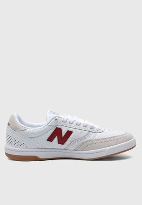Tenis Lifestyle Blanco-Borgoña-Gris New Balance 440