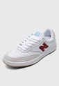 Tenis Lifestyle Blanco-Borgoña-Gris New Balance 440 de New Balance