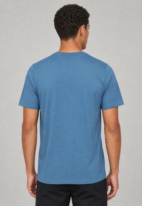 Camiseta new balance Heathertech Azul
