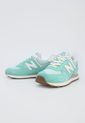 Tenis Lifestyle Verde Menta-Beige-Blanco New Balance 574 de New Balance