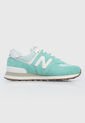 Tenis Lifestyle Verde Menta-Beige-Blanco New Balance 574 de New Balance