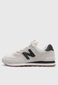 Tenis Lifestyle Beige-Negro-Blanco New Balance 574 de New Balance