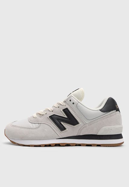 Tenis Lifestyle Beige-Negro-Blanco New Balance 574