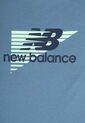 Camiseta new balance Heathertech Azul de New Balance
