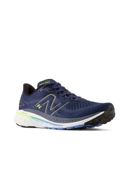 Tenis Deportivos New Balance Fresh Foam 860 Azul Para Hombre