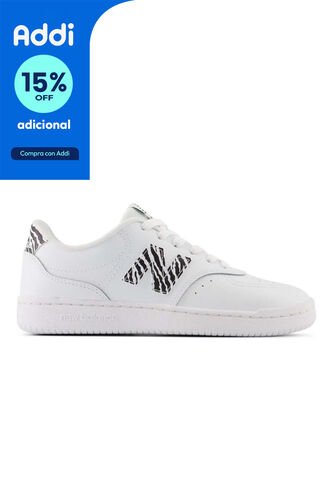 Tenis New Balance Bb80 Mujer-Blanco/Negro New Balance