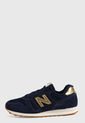 Tenis Lifestyle Azul Navy-Dorado New Balance 373 de New Balance