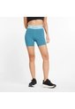 Pantaloneta New Balance Original Sleek High Rise5 Azul Mujer de New Balance