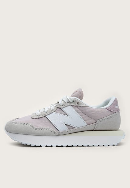 Tenis Lifestyle Palo Rosa-Beige-Blanco New Balance 237