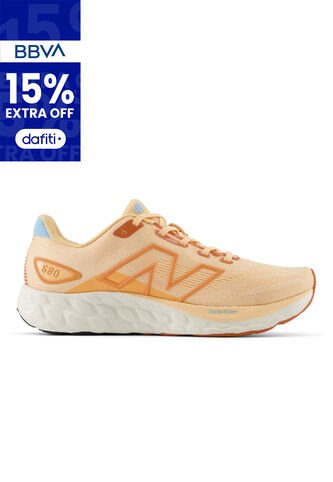 Tenis New Balance 680 Mujer-Naranja New Balance