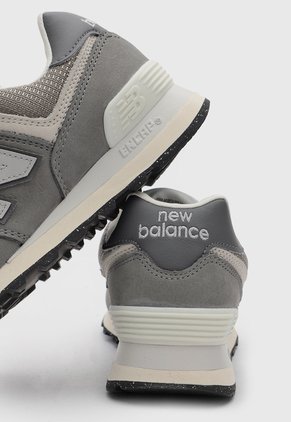 Tenis Lifestyle new balance 574 Gris