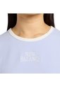 Camisa Deportiva New Balance Originales Trackside Azul Mujer de New Balance