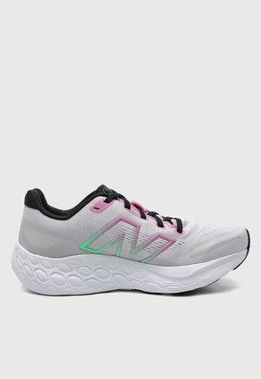 Tenis Running Gris Claro-Rosa-Negro New Balance Fresh Foam 680 v8