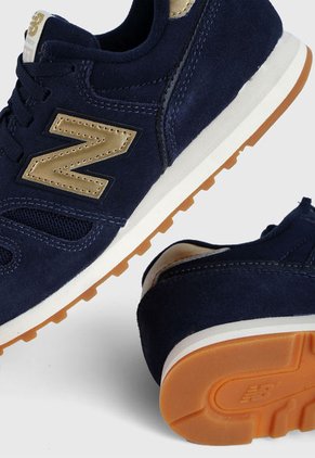 Tenis Lifestyle Azul Navy-Dorado New Balance 373