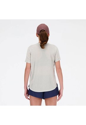 Camisa Deportiva New Balance Originales Athletics Gris Mujer