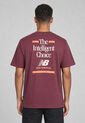 Camiseta new balance Athletics Intelligent Choice Vinotinto de New Balance