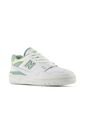 Tenis New Balance 550 Mujer-Blanco/Verde de New Balance