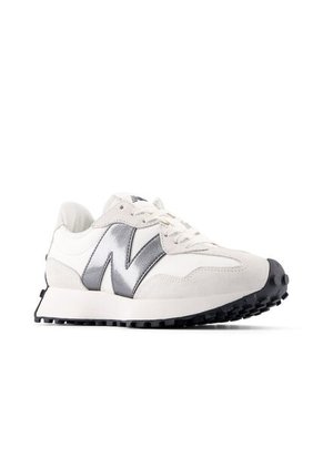 Tenis New Balance 327 Mujer-Blanco/Gris