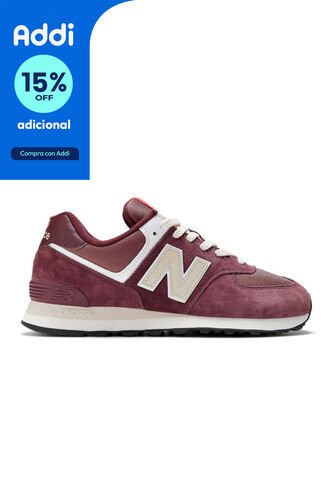 Tenis New Balance 574-Vinotinto New Balance